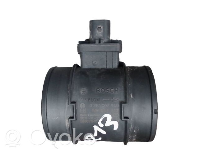 Opel Corsa D Mass air flow meter 