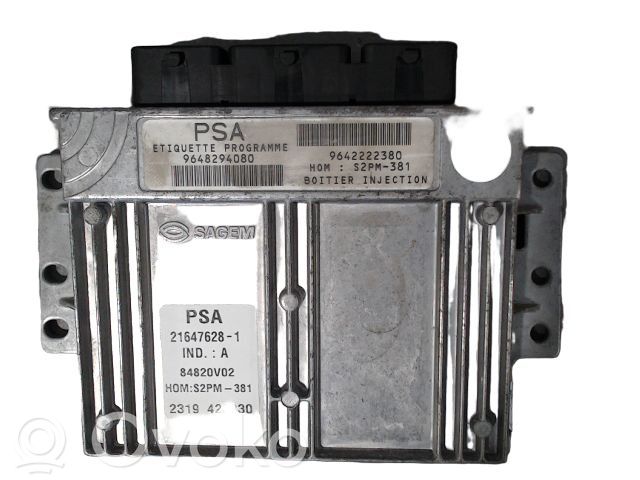 Engine control unit/module ECU   194407,194407,S2PMPSA