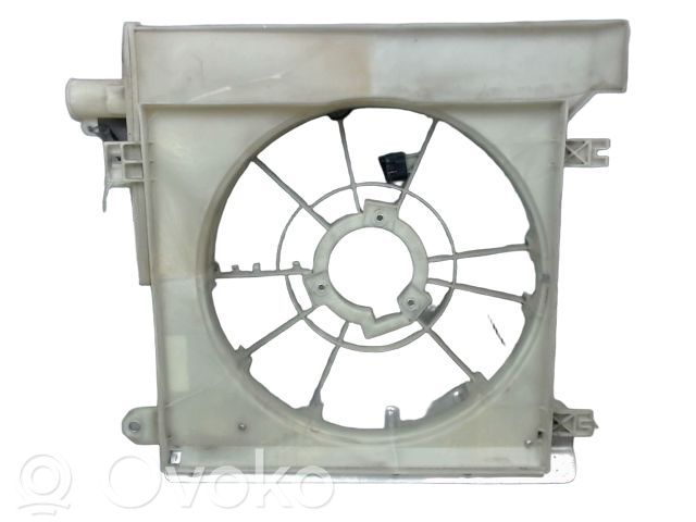Citroen C1 Radiator cooling fan shroud 