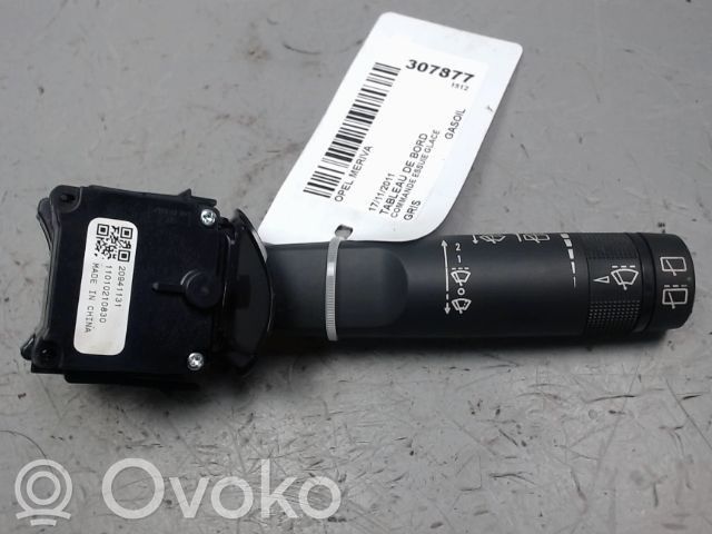 Opel Meriva B Palanca de control del limpiaparabrisas 