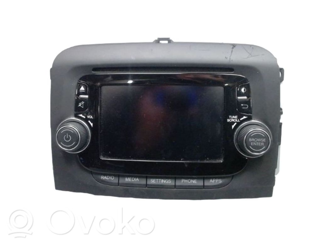 Fiat 500L Radio/CD/DVD/GPS-pääyksikkö 