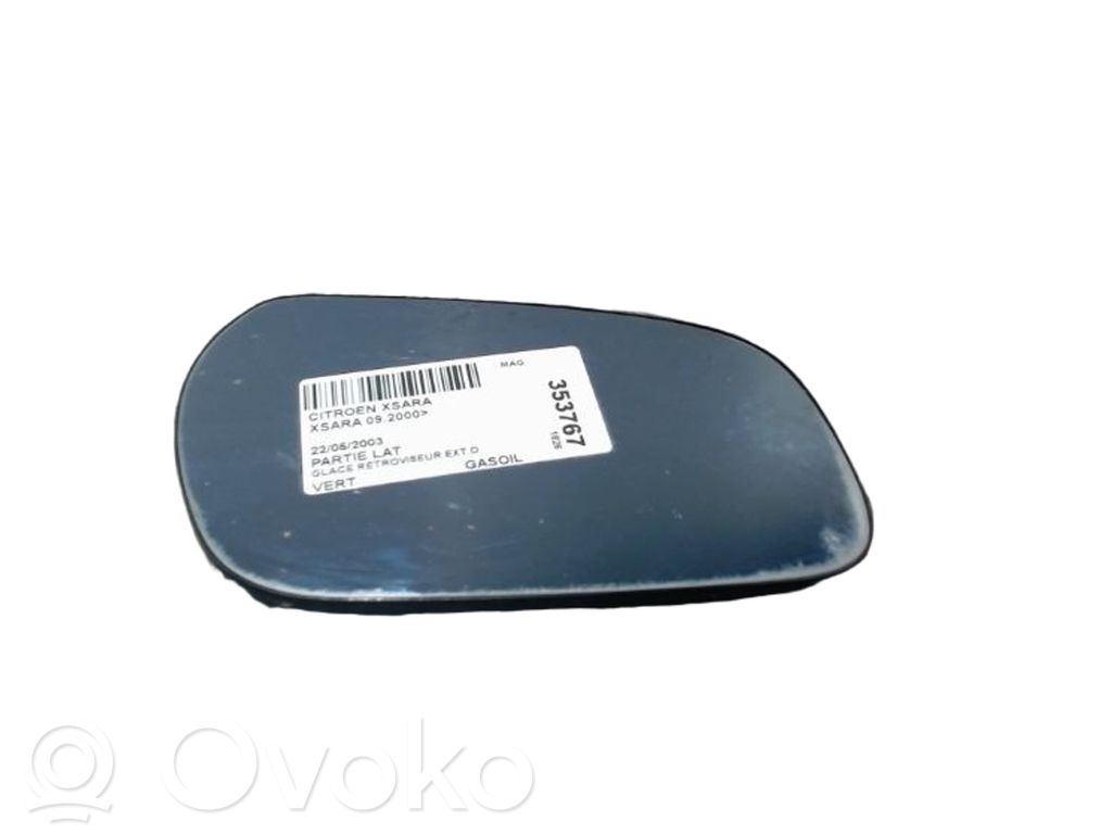 Citroen Xsara Стекло бокового зеркала (2-дверный) 