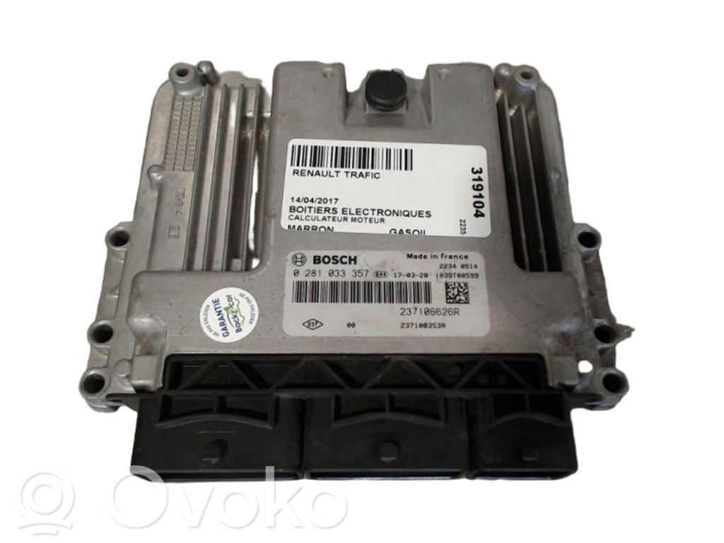 Renault Trafic III (X82) Galios (ECU) modulis