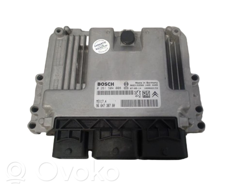 Peugeot 207 Centralina/modulo motore ECU