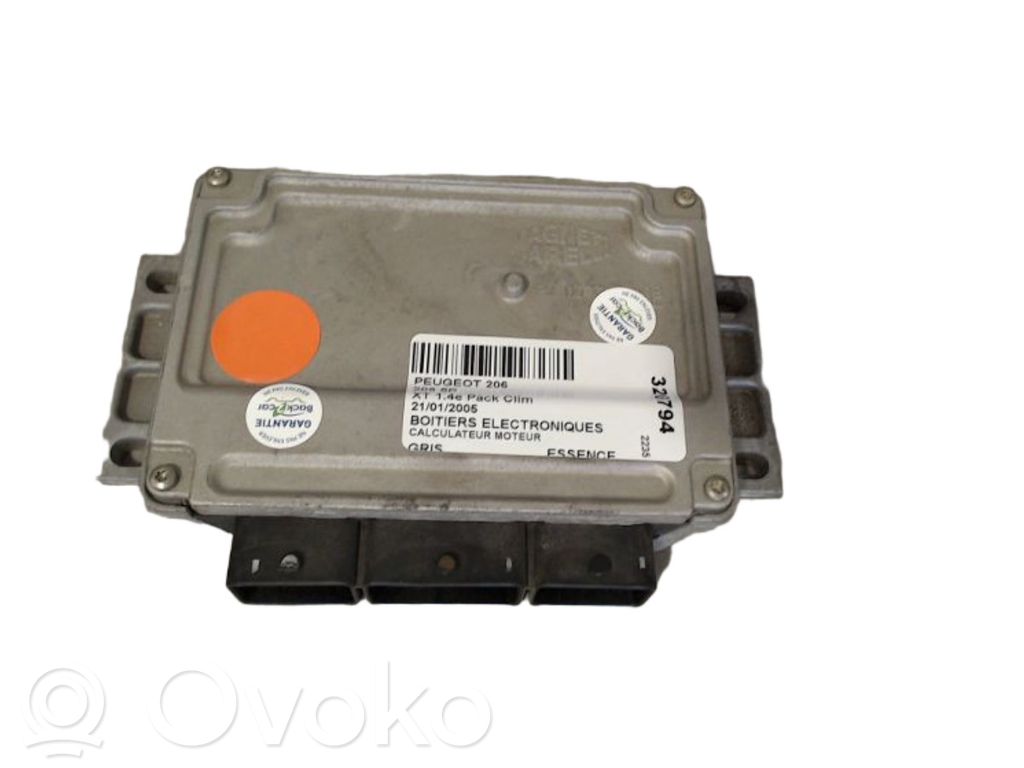 Peugeot 206 Unidad de control/módulo ECU del motor 