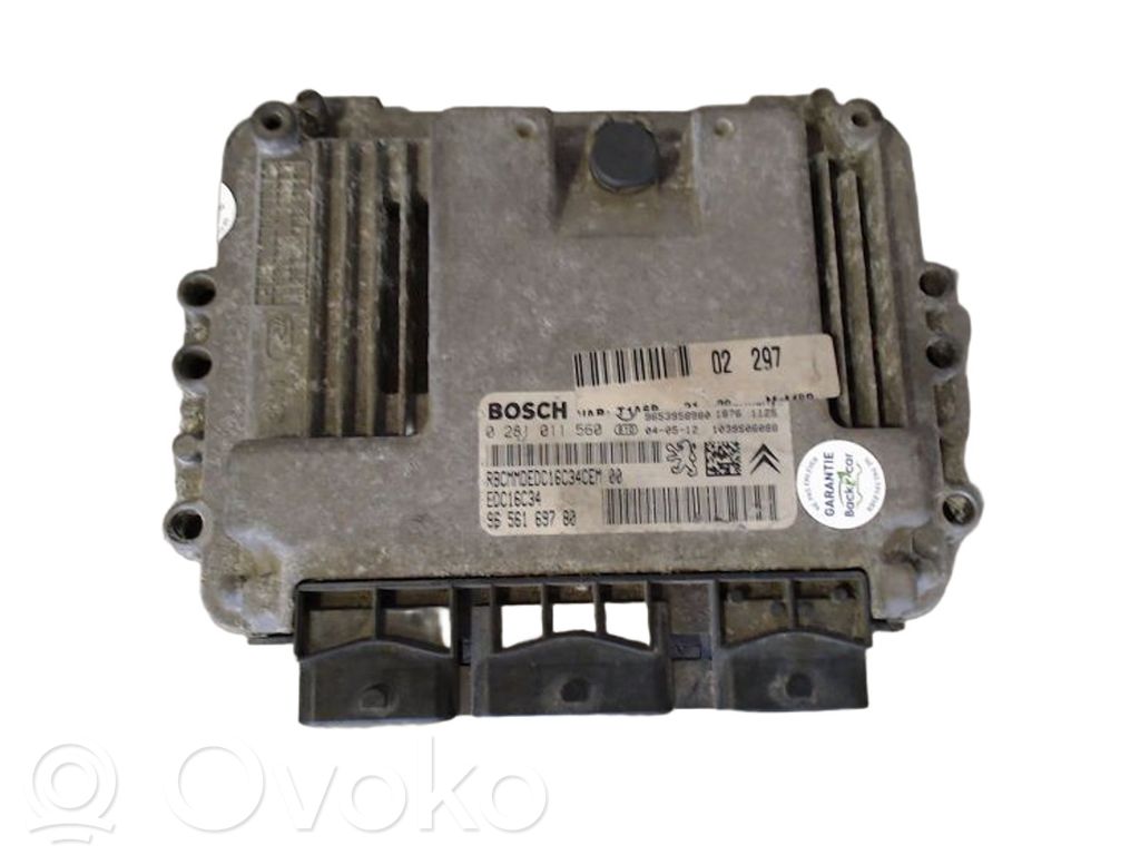 Peugeot 206 Блок управления двигателем ECU