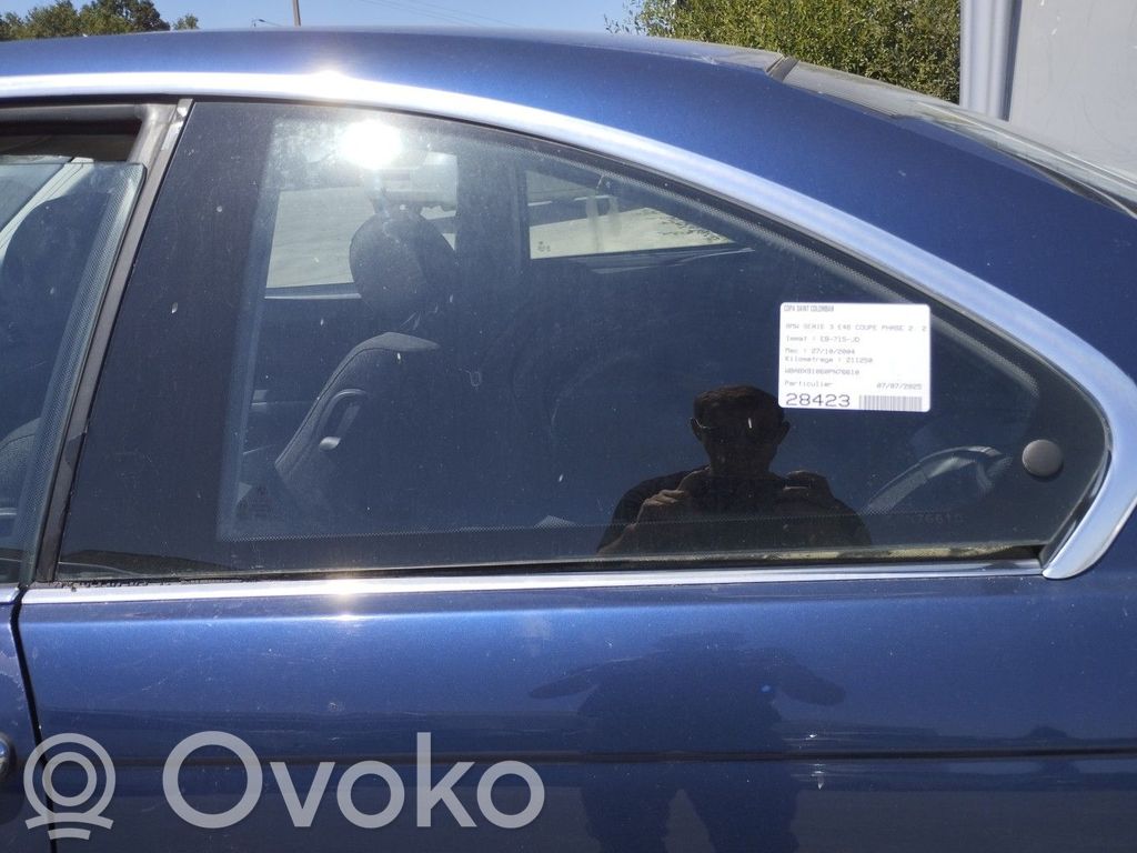BMW 3 E46 Rear side window 
