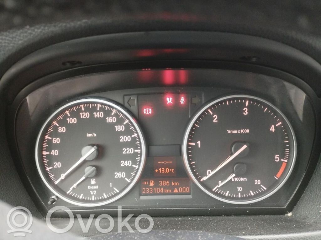BMW 3 E92 E93 Speedometer (instrument cluster) 