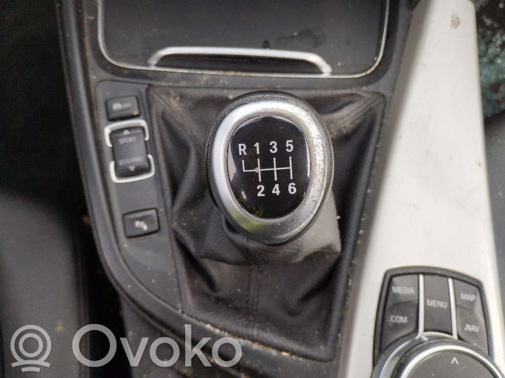 BMW 3 F30 F35 F31 Gear lever shifter trim leather/knob 