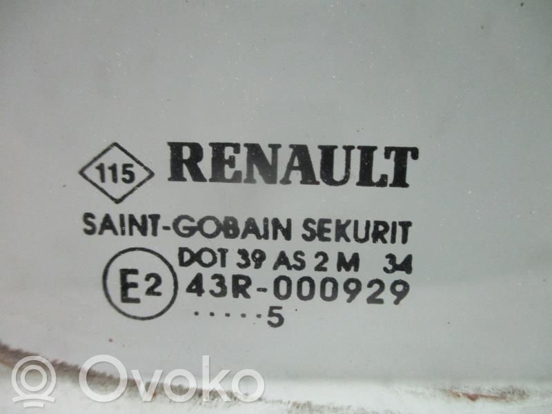 Renault Clio II Pagrindinis priekinių durų stiklas (keturdurio) 