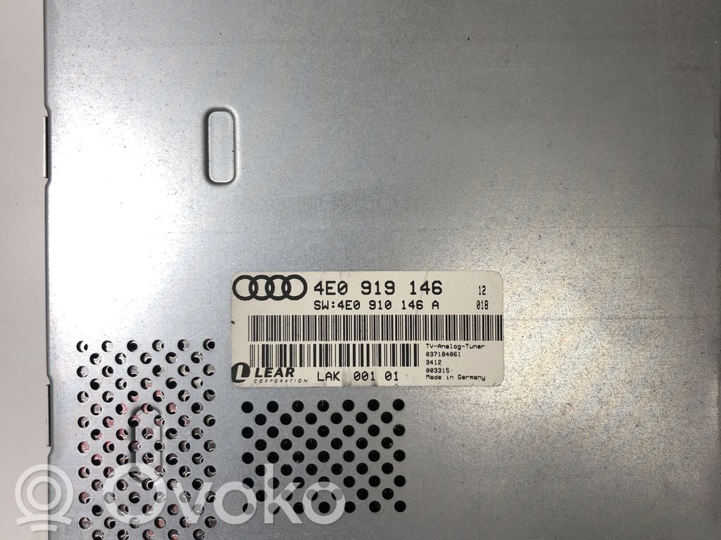 Audi A8 S8 D3 4E Другие блоки управления / модули 