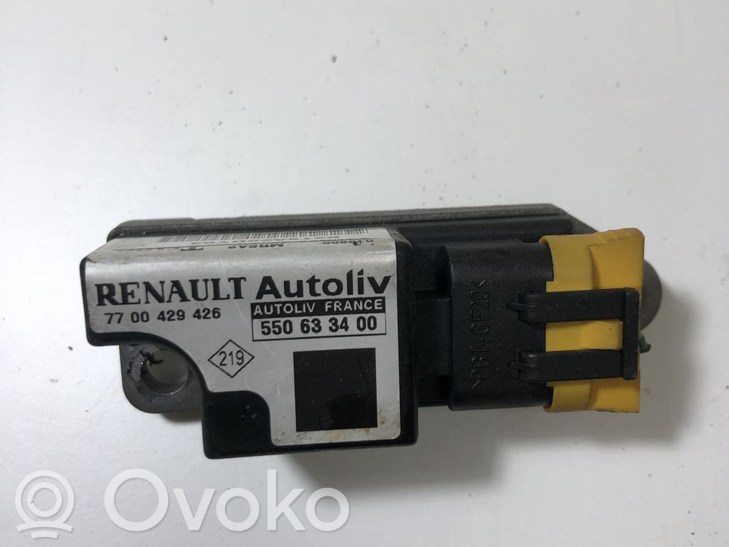 Renault Scenic I Airbagsensor Crashsensor Drucksensor 