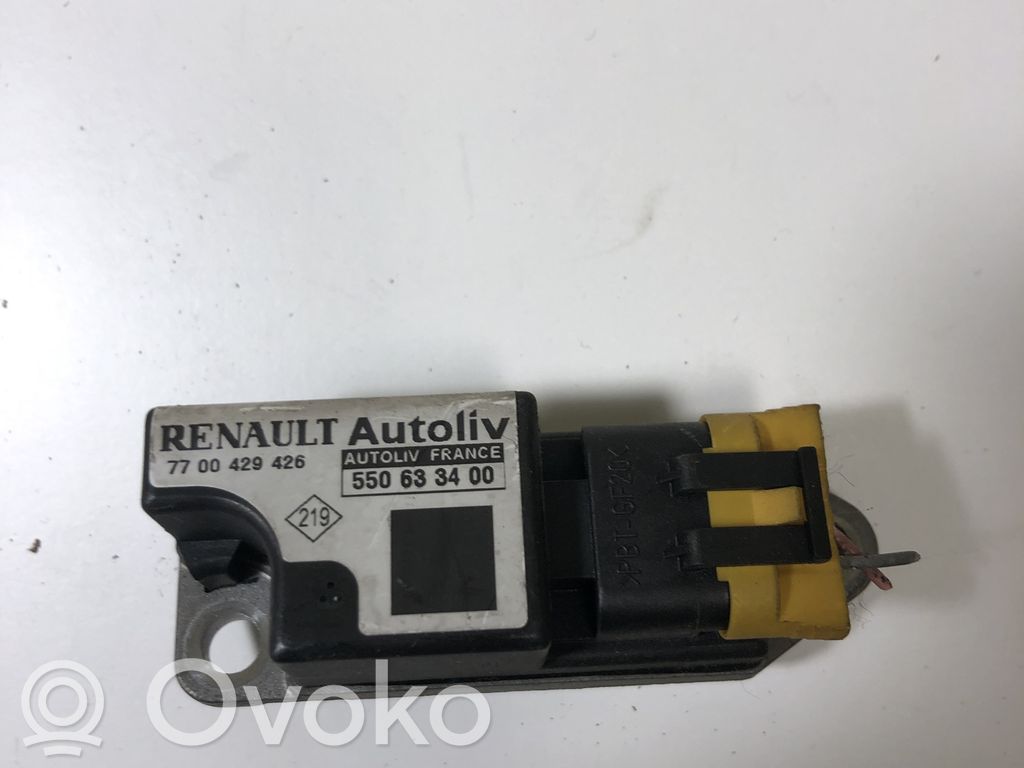 Renault Scenic I Airbagsensor Crashsensor Drucksensor 