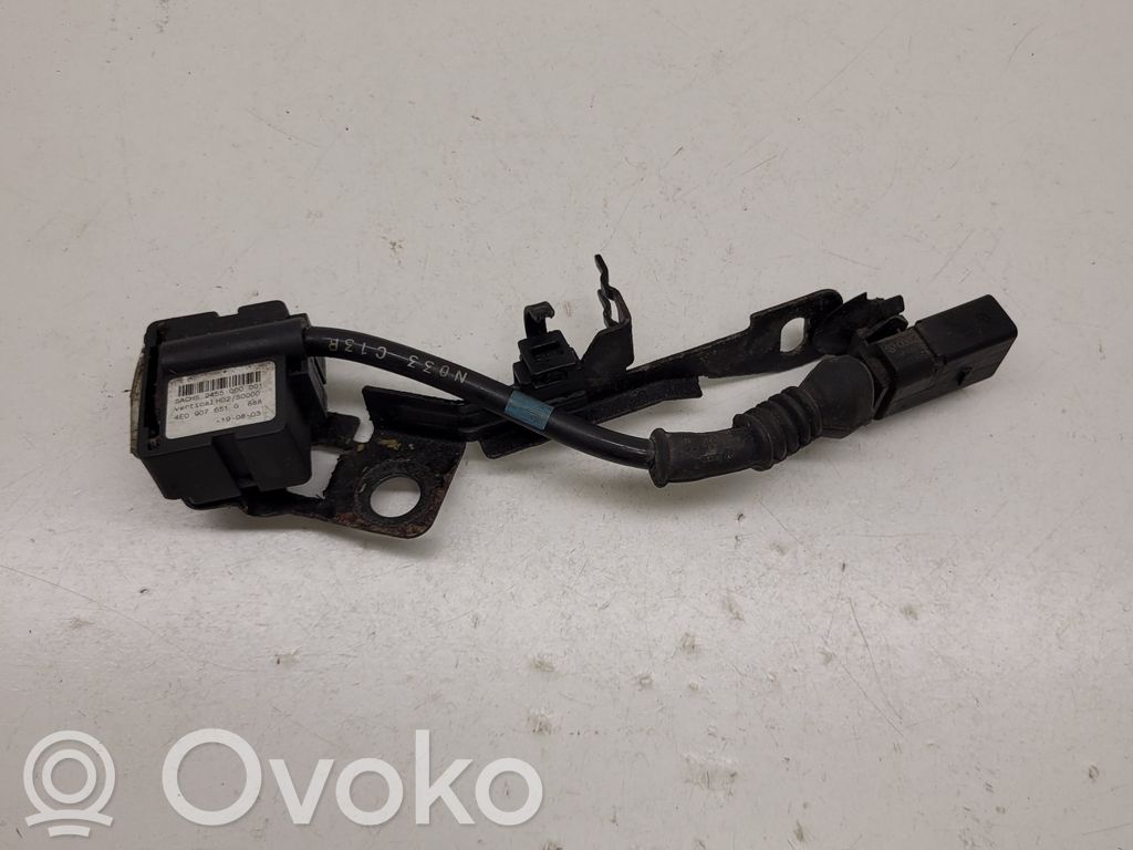 Audi A8 S8 D3 4E Rear air suspension level height sensor 