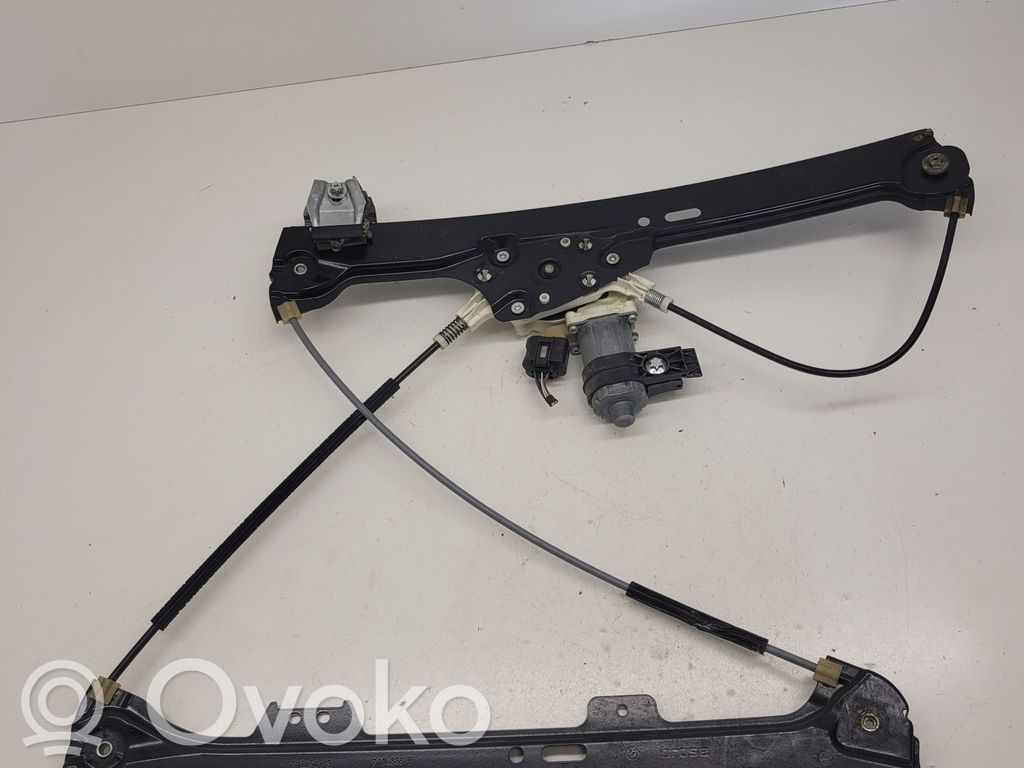 BMW 5 E60 E61 Front door window regulator with motor 