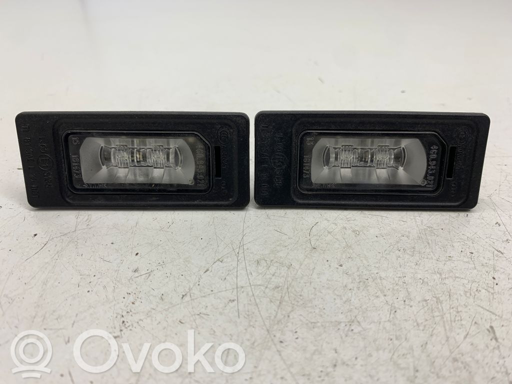 Audi A6 S6 C7 4G Lampa oświetlenia tylnej tablicy rejestracyjnej 