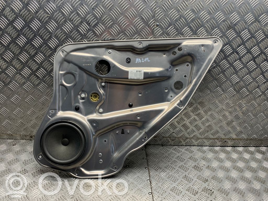 Mercedes-Benz E W212 Mechanizm podnoszenia szyby tylnej bez silnika 