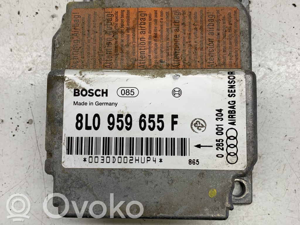 Audi A3 S3 8L Airbag control unit/module 