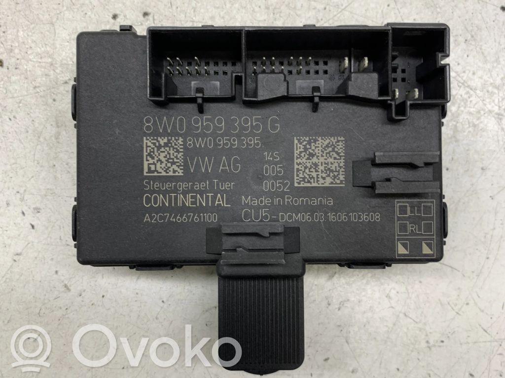 Audi A4 S4 B9 Unité de commande module de porte 