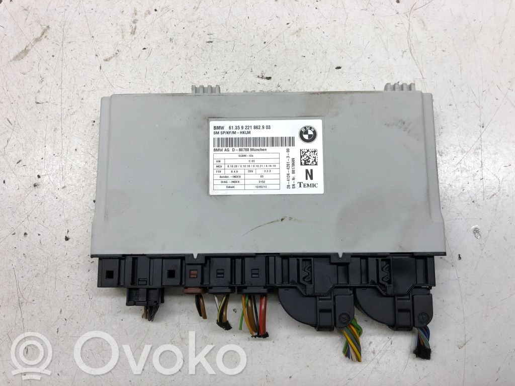 Seat control module   61359221862,9221862