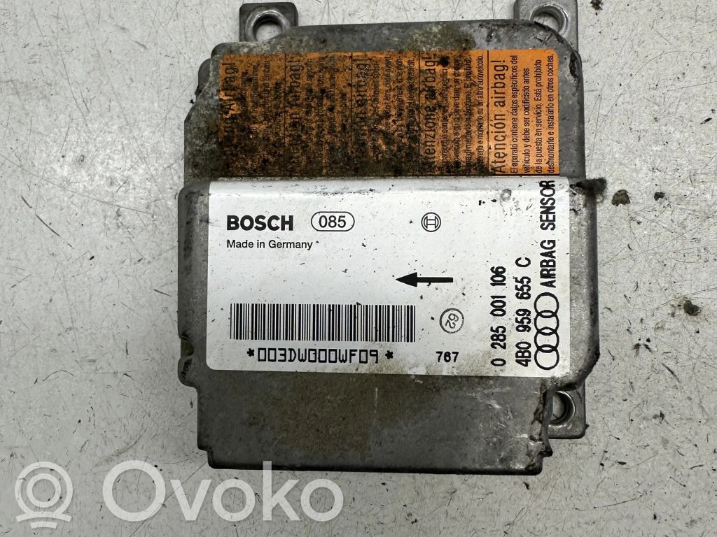 Audi A6 S6 C5 4B Sterownik / Moduł Airbag 
