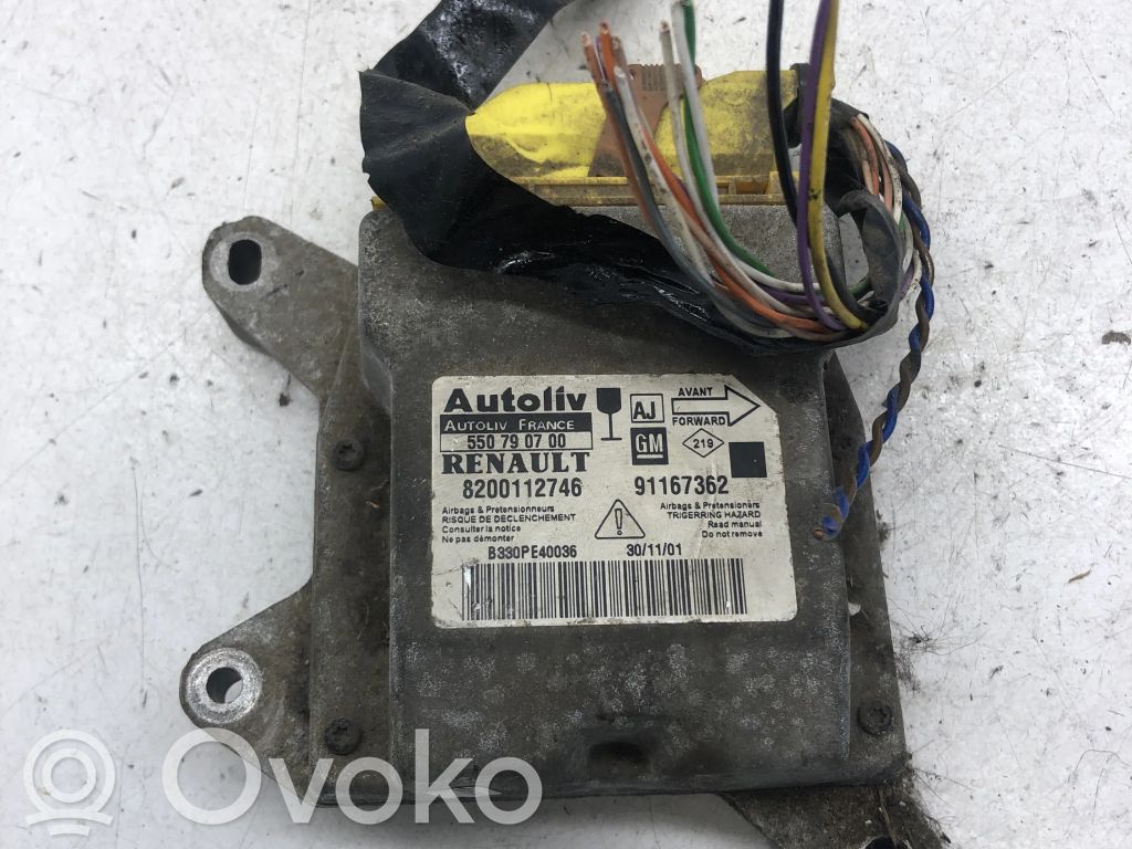 Renault Trafic II (X83) Airbag control unit/module 