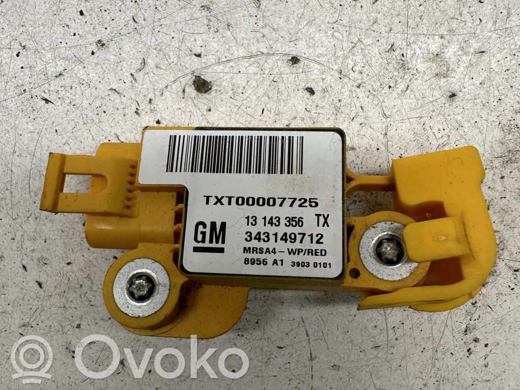 Opel Combo C Turvatyynyn törmäysanturi 