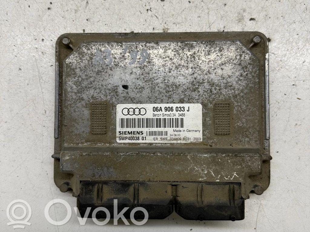 Engine control unit/module   06A906033J,5WP40038