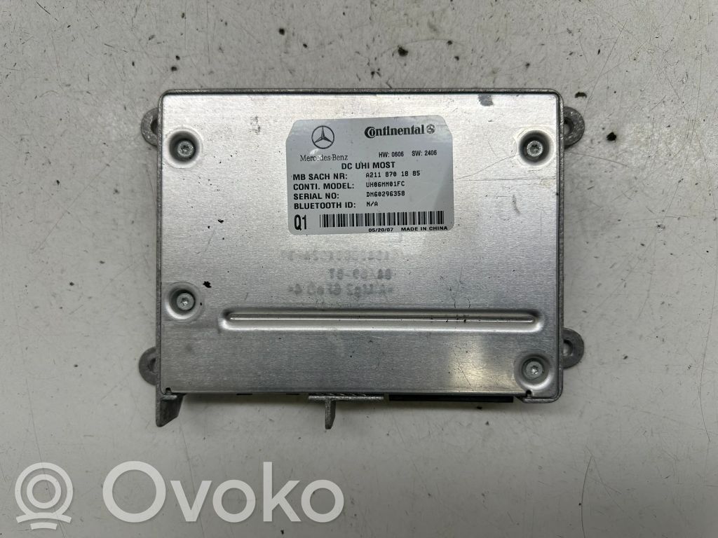 Bluetooth control unit module   A2118701885,A2118701885