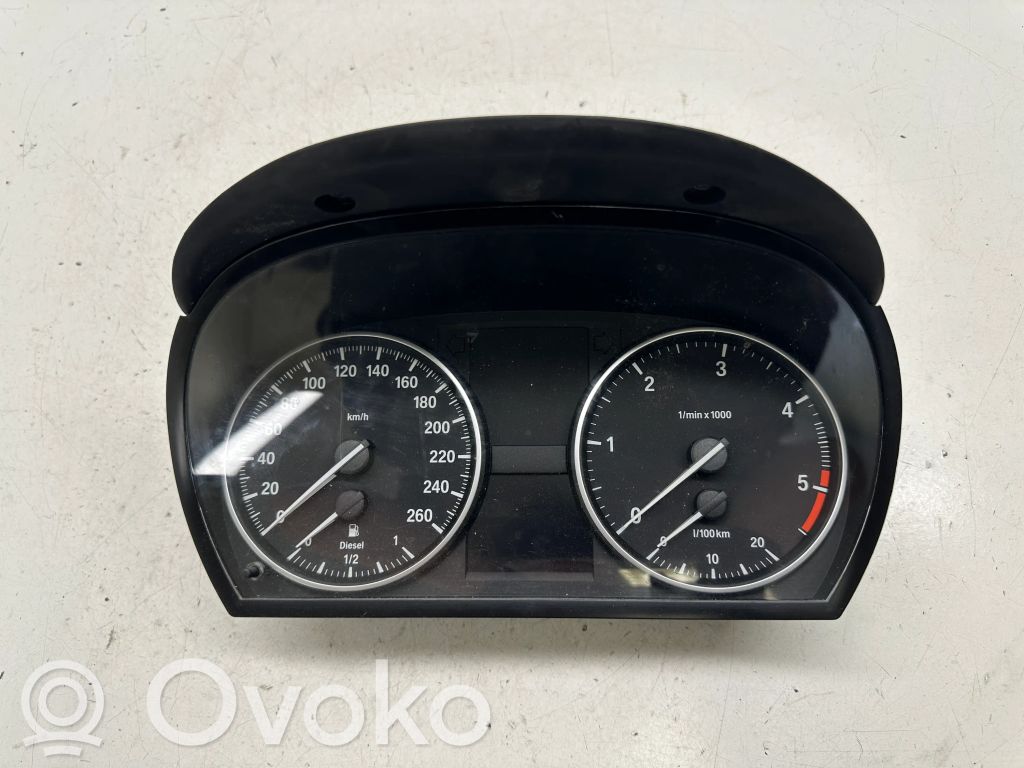 BMW 3 E90 E91 Speedometer (instrument cluster) 