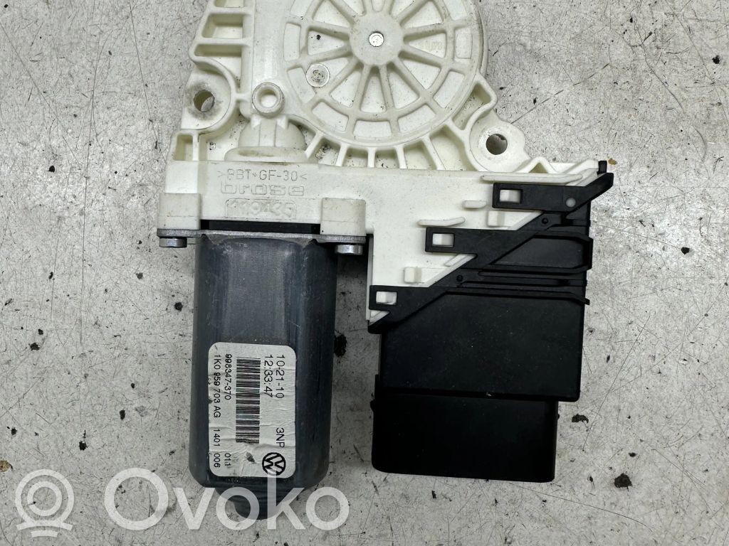Volkswagen Golf VI Silniczek podnoszenia szyby drzwi tylnych 