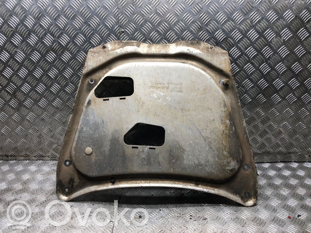 BMW X5 E53 Placa protectora/protector antisalpicaduras motor 