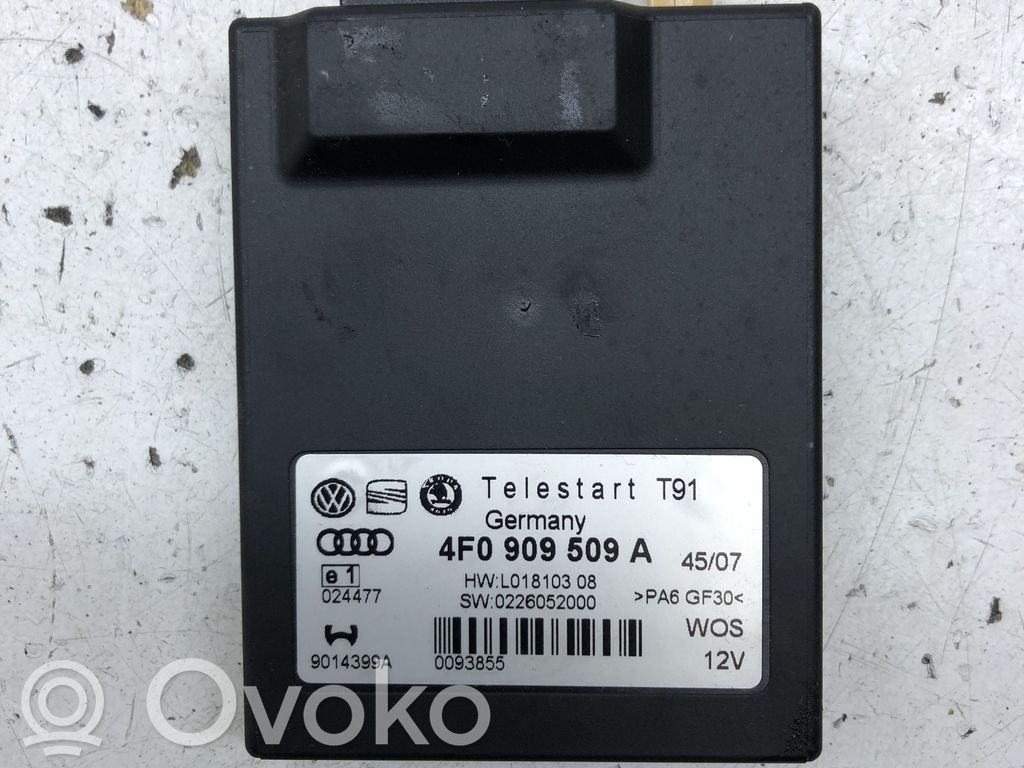 Audi A6 S6 C6 4F Autonominio šildytuvo (webastos) valdymo blokas 