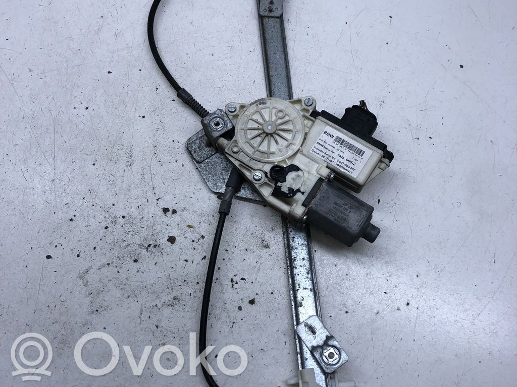 BMW X3 E83 Rear door window regulator with motor 