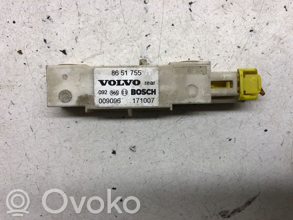 Volvo XC90 Czujnik uderzenia Airbag 