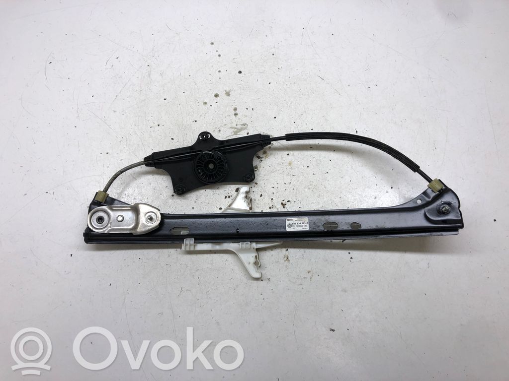Volkswagen PASSAT B8 Mechanizm podnoszenia szyby tylnej bez silnika 