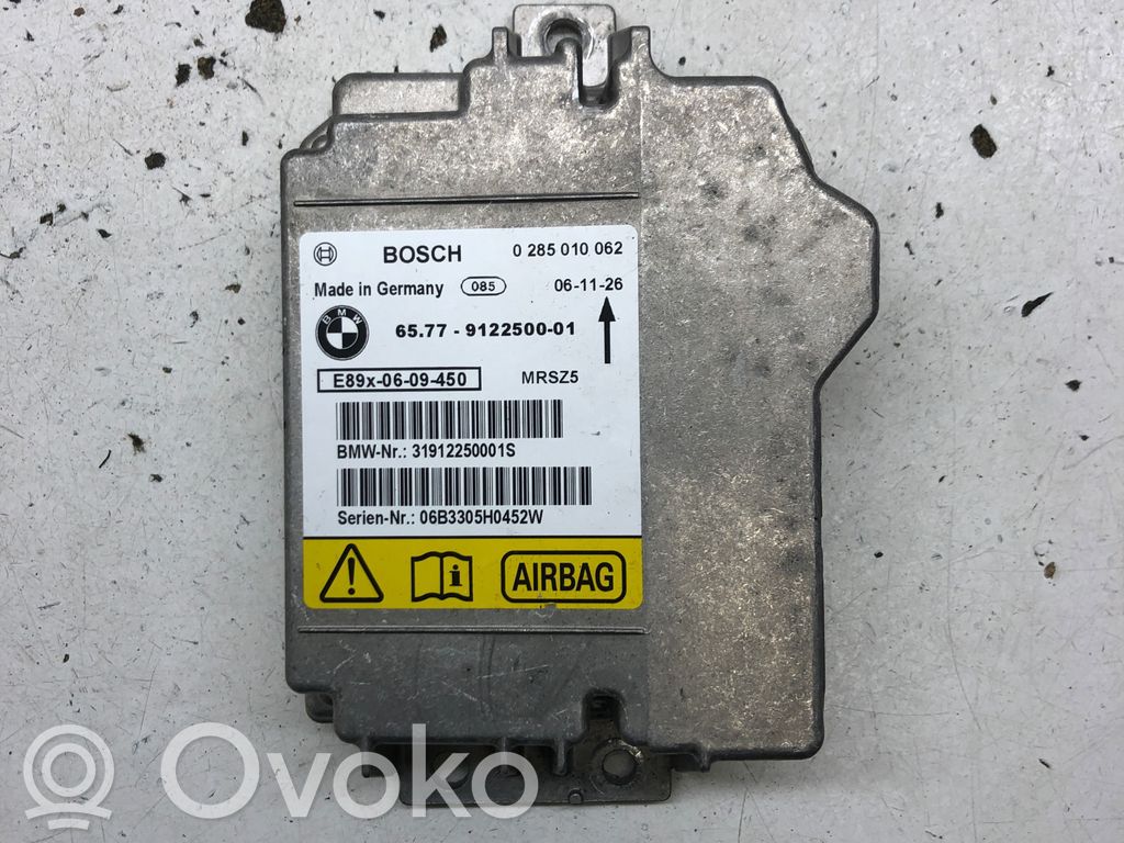 Airbag control unit/module   9122500,0285010062,65779122500