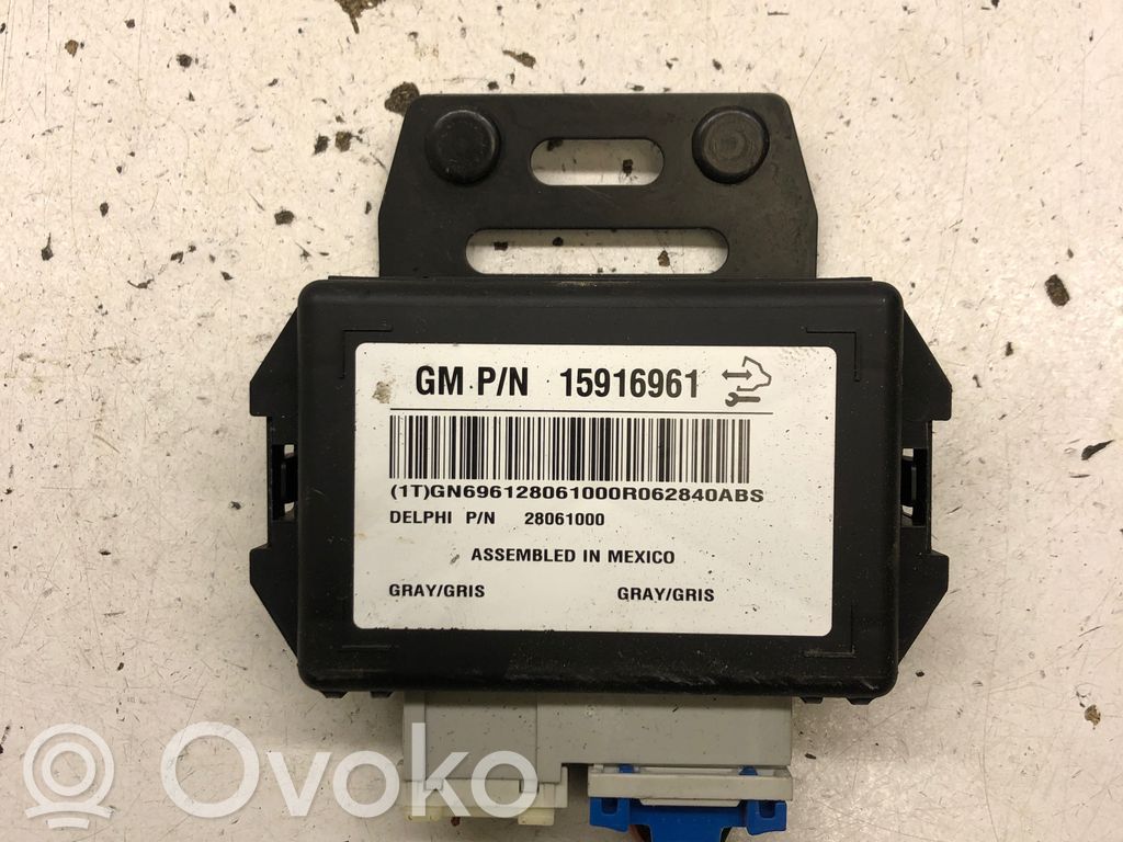 Chevrolet Captiva Other control units/modules 
