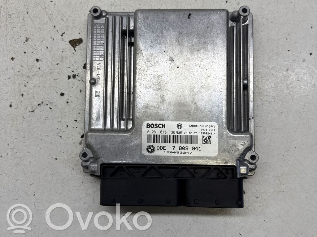 BMW 5 E60 E61 Kit centralina motore ECU e serratura 