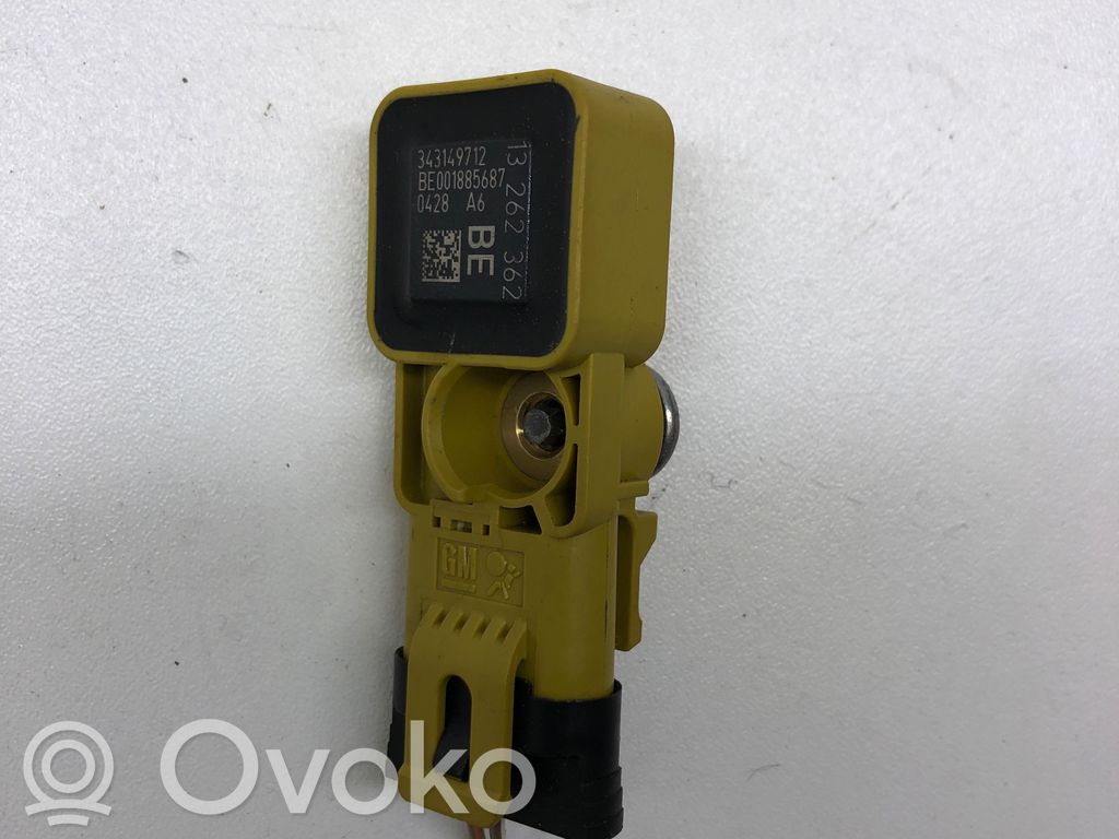 Opel Corsa D Airbagsensor Crashsensor Drucksensor 