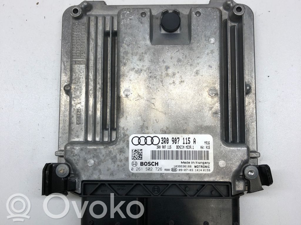 Engine control unit/module   3R0907115A,3R0907115,0261S02726
