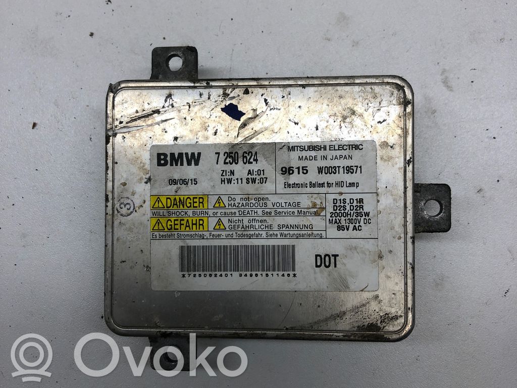 BMW 5 F10 F11 Ajovalojen virranrajoitinmoduuli Xenon 