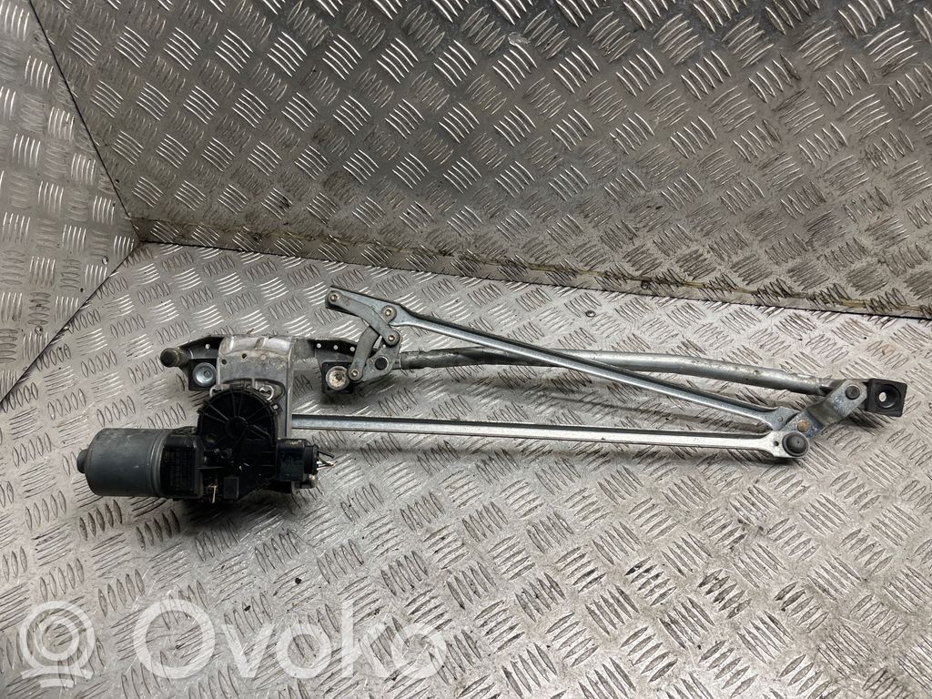 Ford Focus Wischergestänge Wischermotor vorne 
