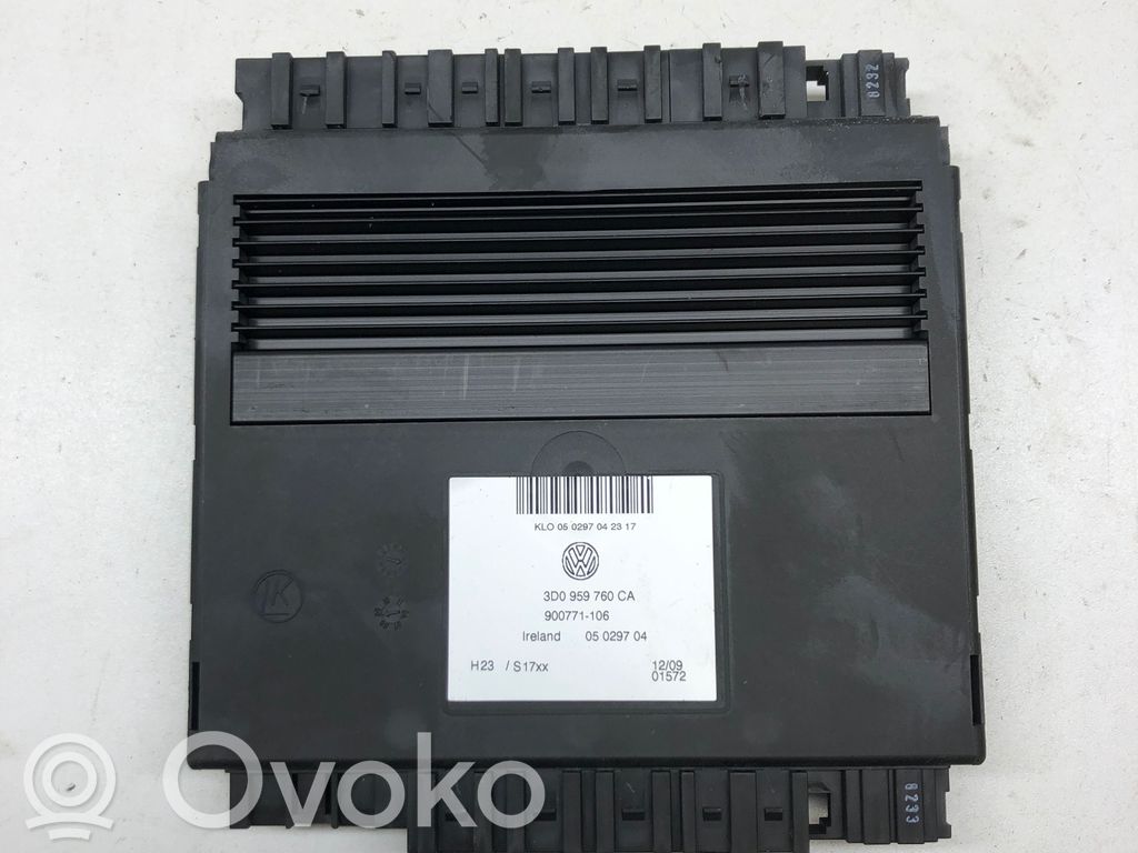 Seat control module   3D0959760CA,900771106,05029704