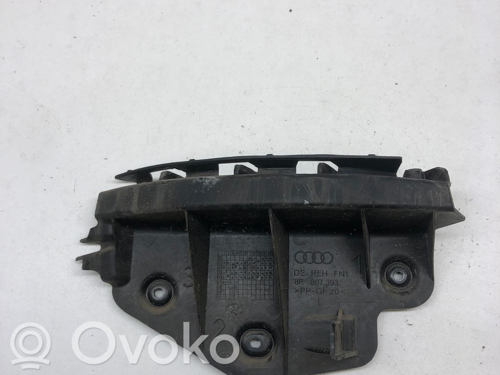 Audi A3 S3 8P Uchwyt / Mocowanie zderzaka tylnego 