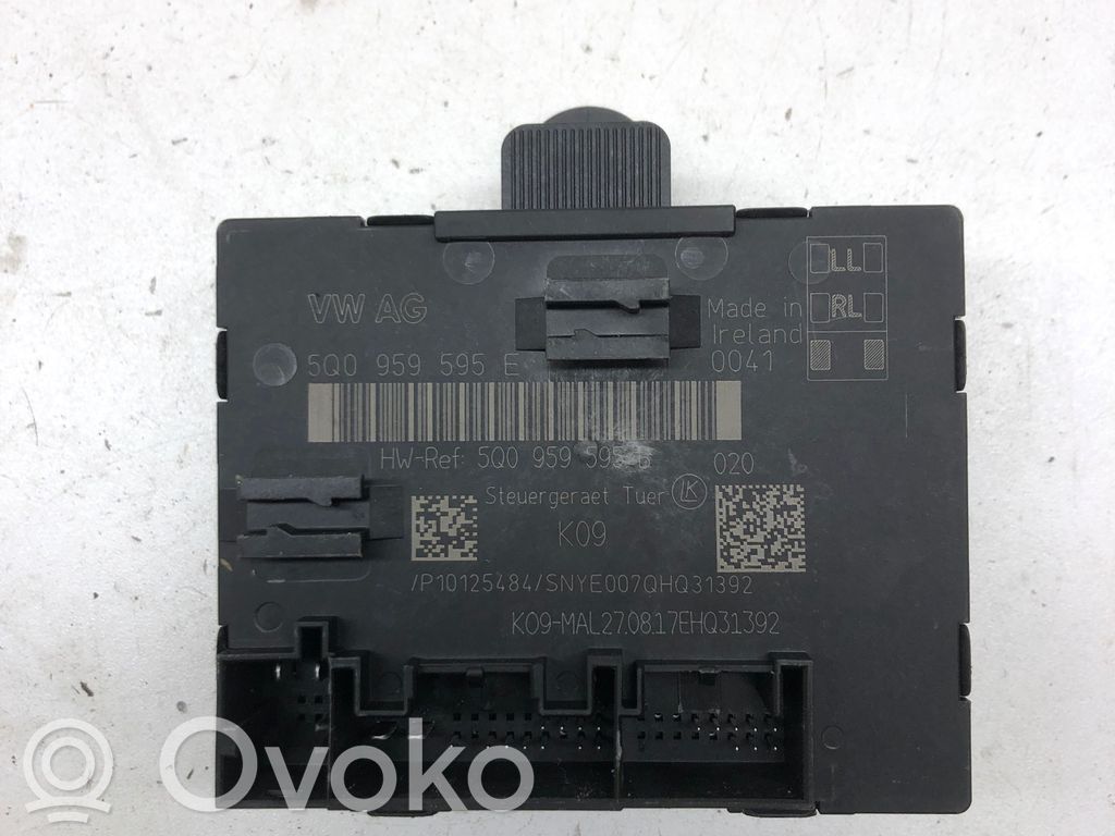Door control unit/module   5Q0959595E,5Q0959595B