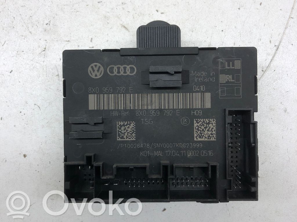 Skoda Superb B6 (3T) Unité de commande module de porte 