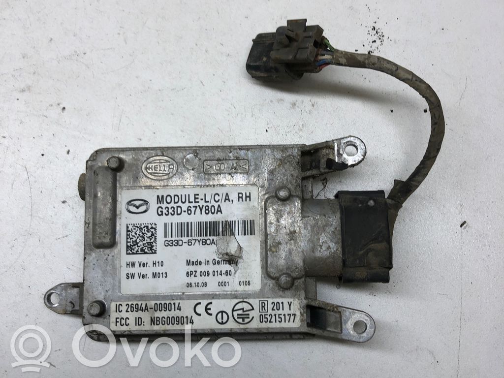Mazda 6 Radarsensor Totwinkel Spurwechsel 