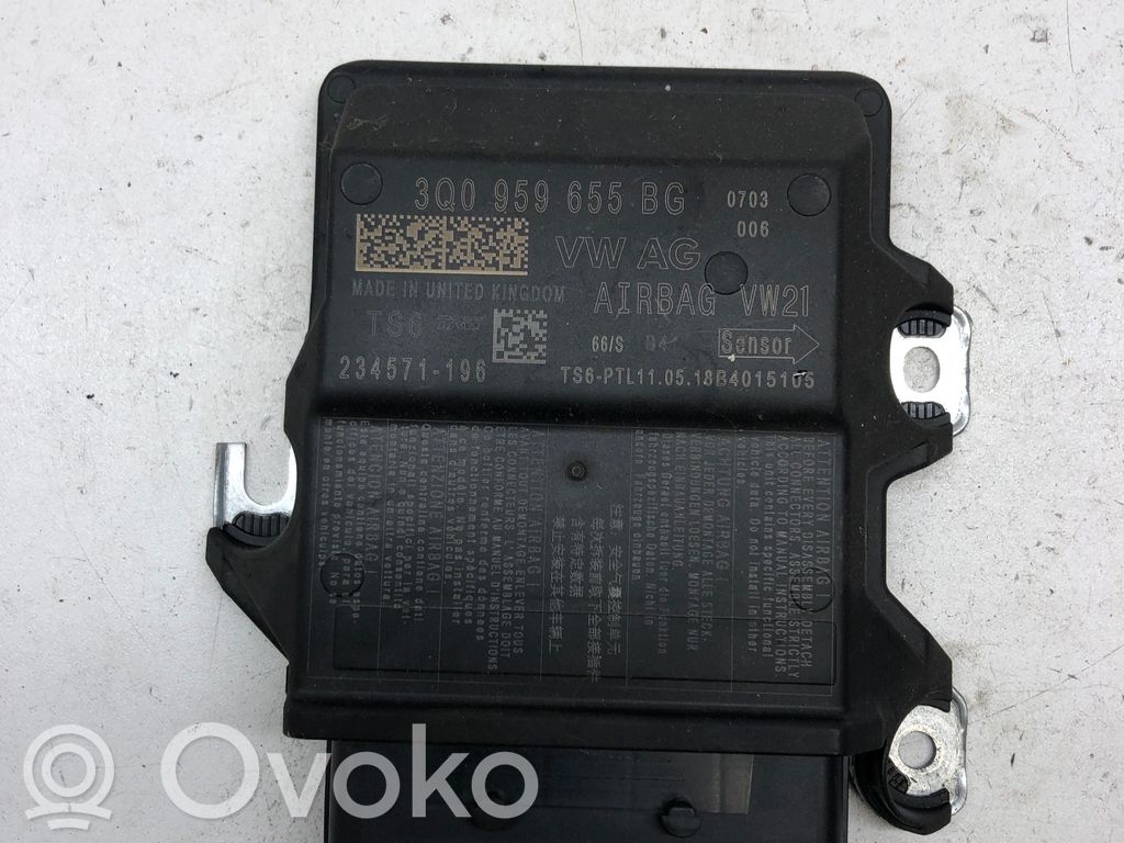 Volkswagen PASSAT B8 Sterownik / Moduł Airbag 