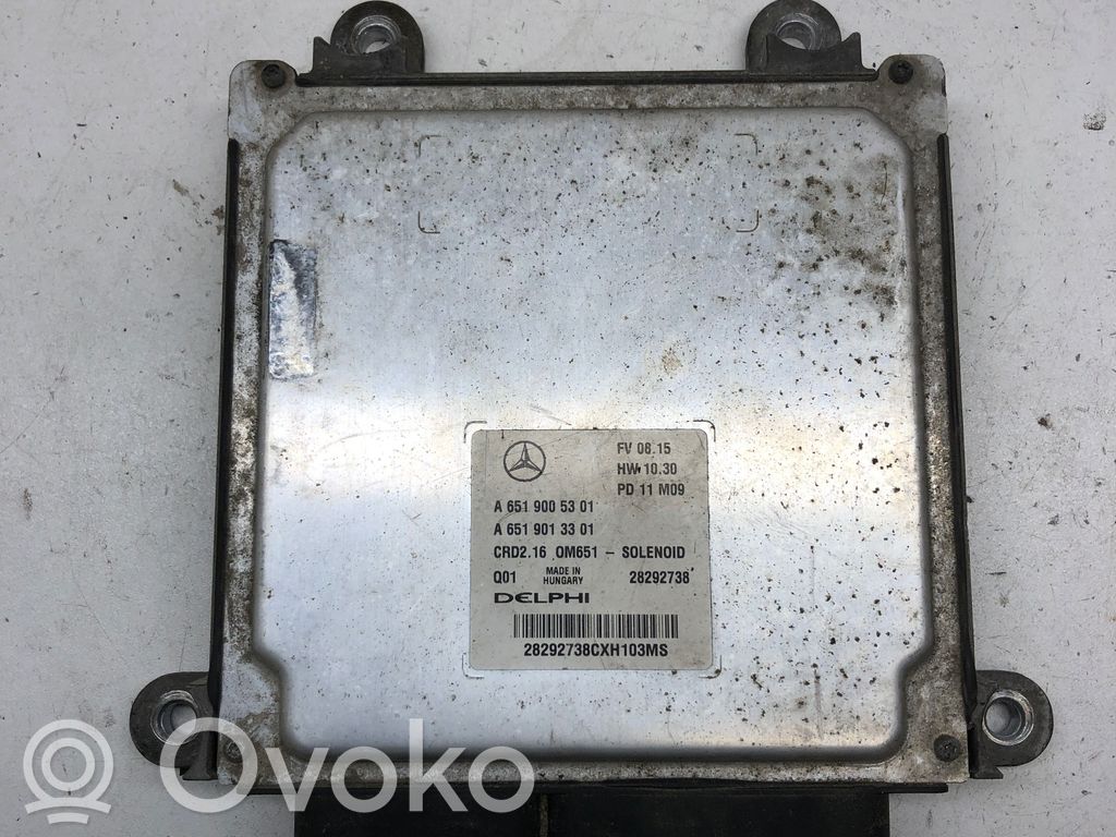 Engine control unit/module   A6519005301,A6519013301